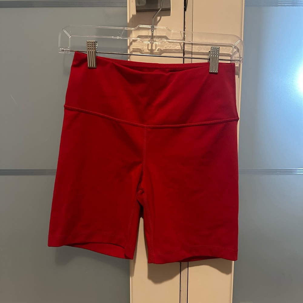 Women's Red Shorts